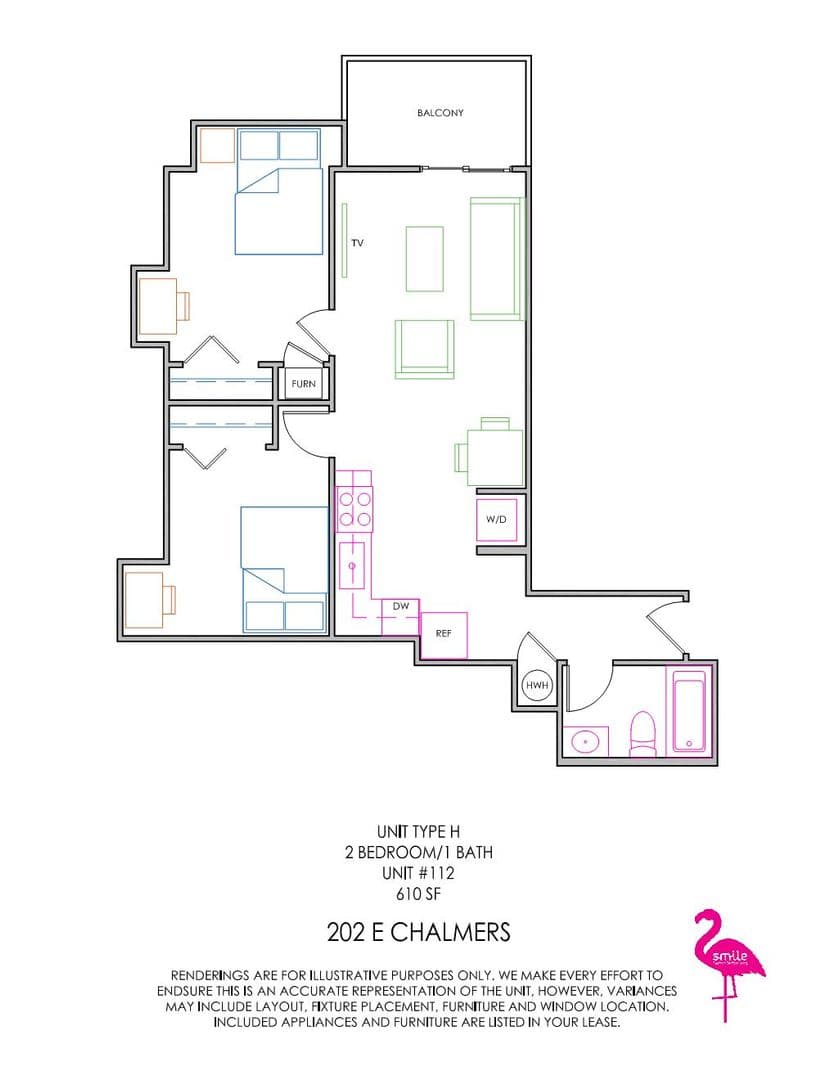 Champaign Apartment: 202 E Chalmers St