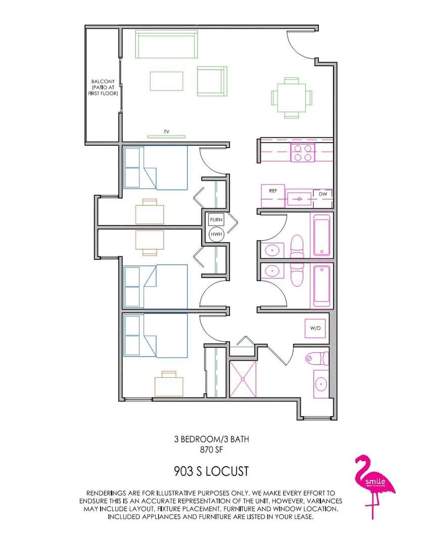 Champaign Apartment: 903 S Locust Street