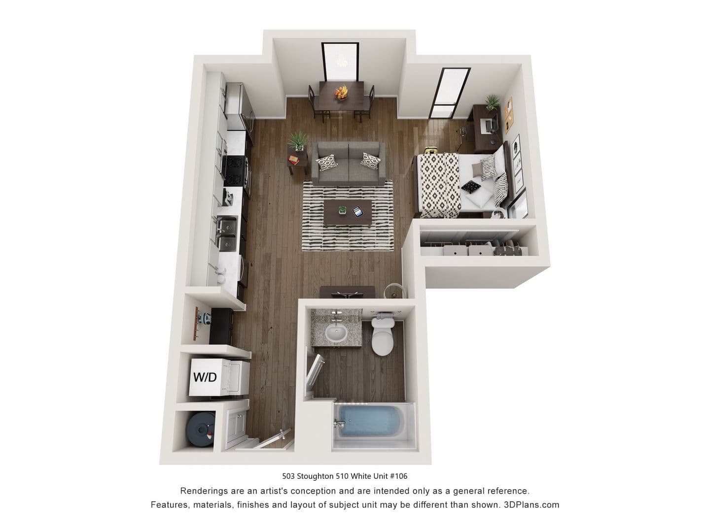 Champaign Apartment: 503 E Stoughton Street