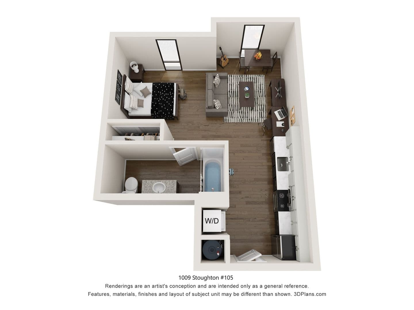 Urbana Apartment: 1009 W Stoughton