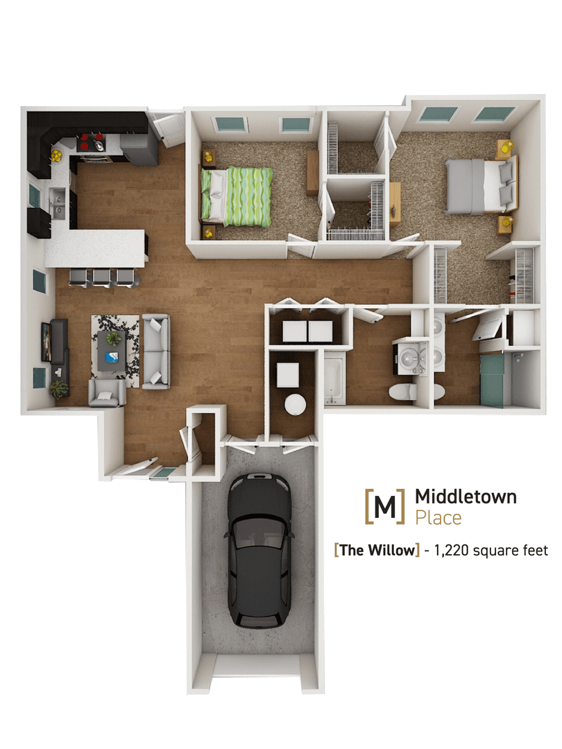 Mahomet Apartment: 1202 Churchill Rd