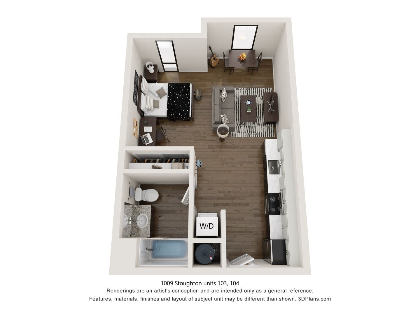 Urbana Apartment: 1009 W Stoughton