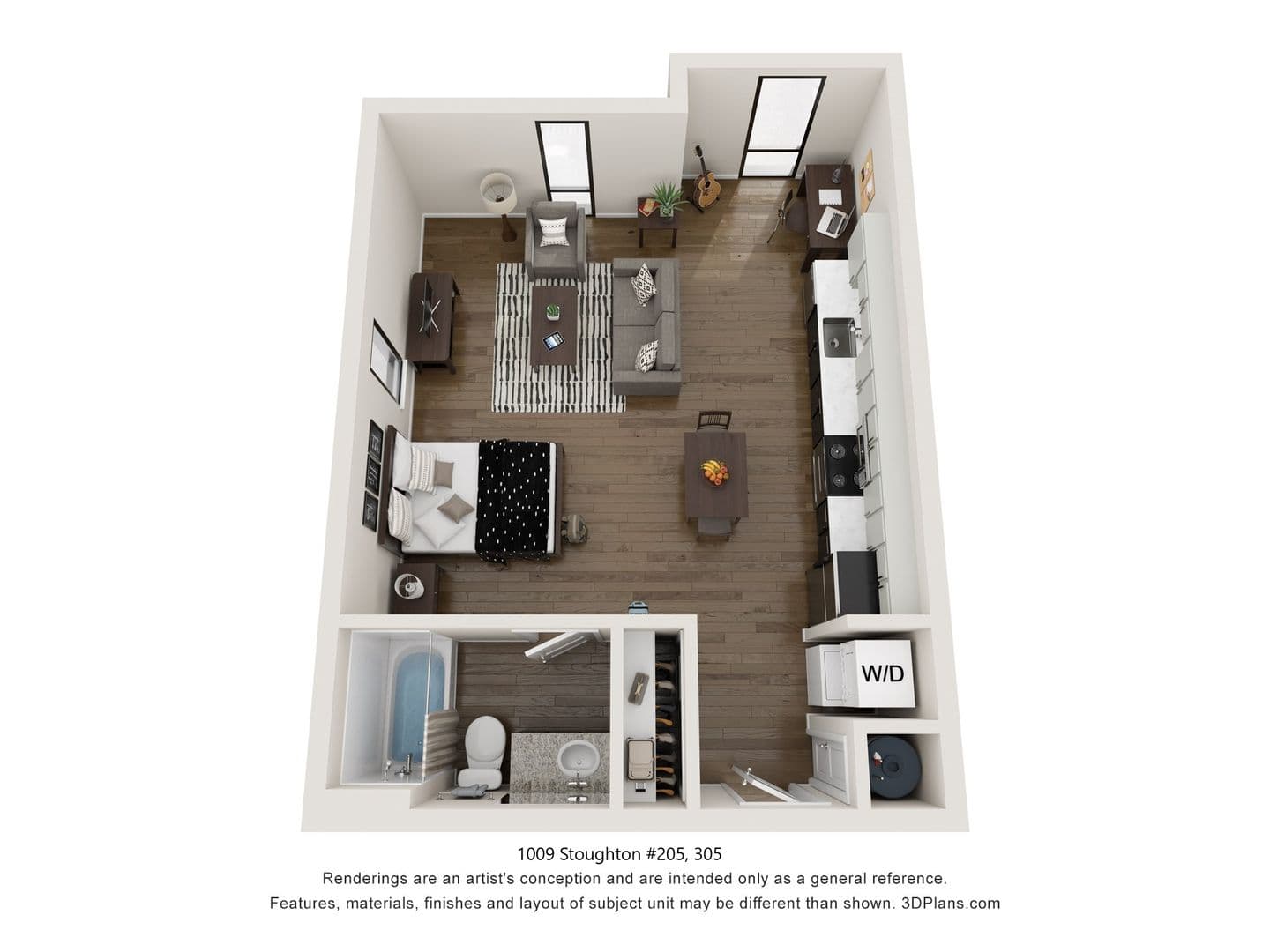 Urbana Apartment: 1009 W Stoughton