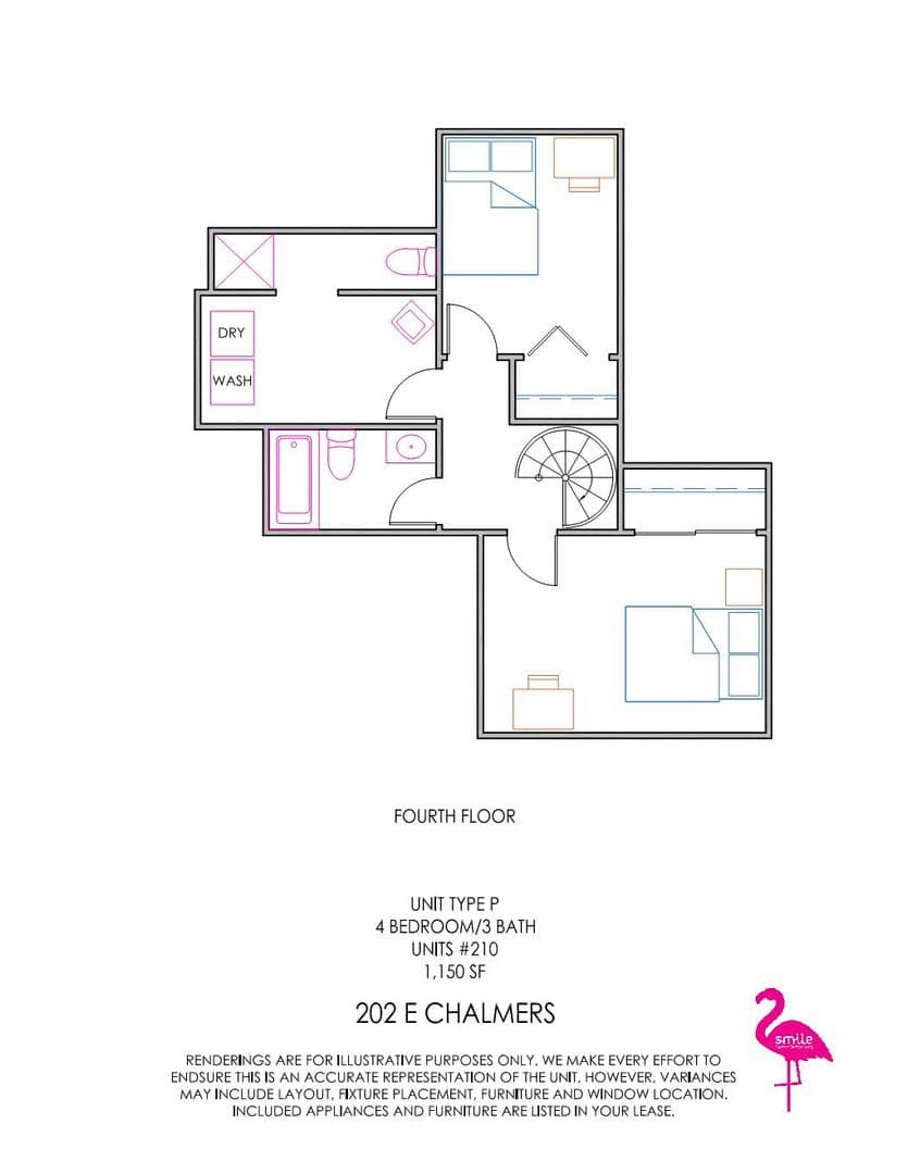 Champaign Apartment: 202 E Chalmers St