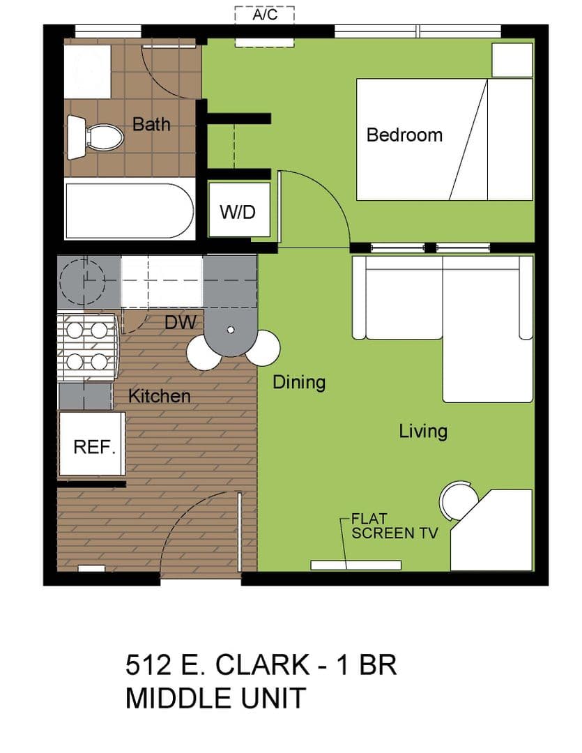 Champaign Apartment: 512 E Clark