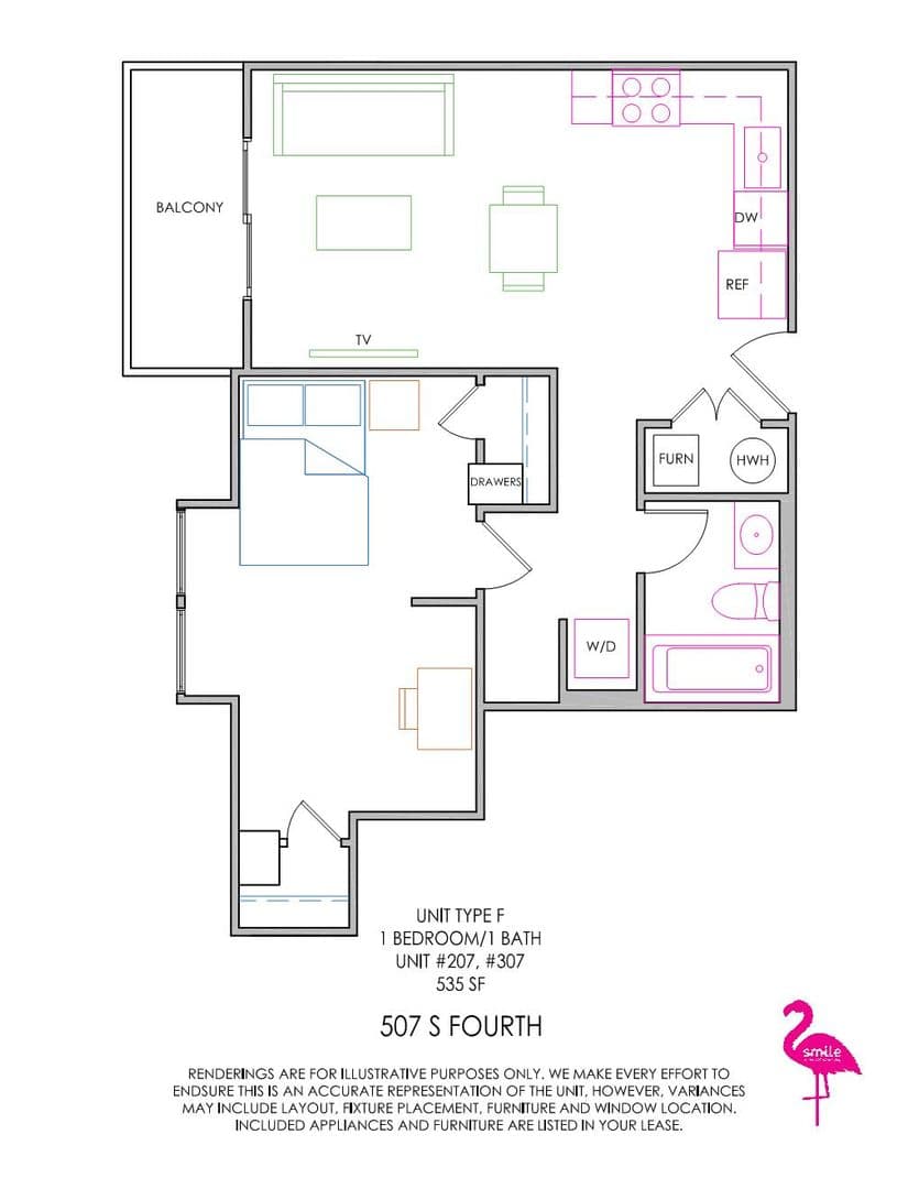 Champaign Apartment: 507 S Fourth