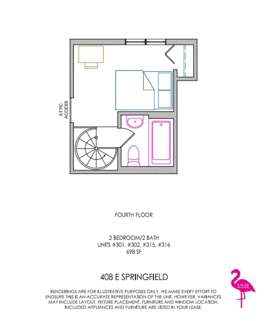 Champaign Apartment: 408 E Springfield