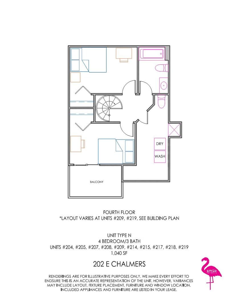 Champaign Apartment: 202 E Chalmers St