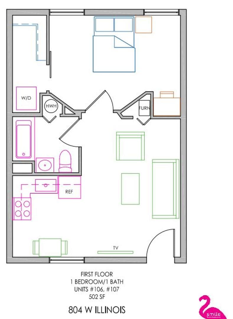 Urbana Apartment: 804 W Illinois Street