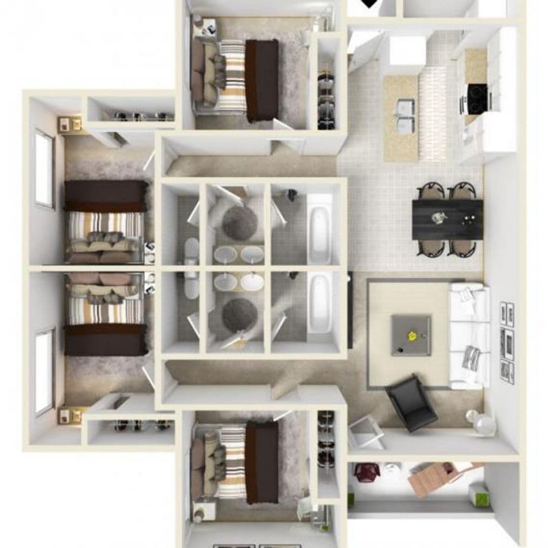 Savoy Apartment: 117 Sterling Ct