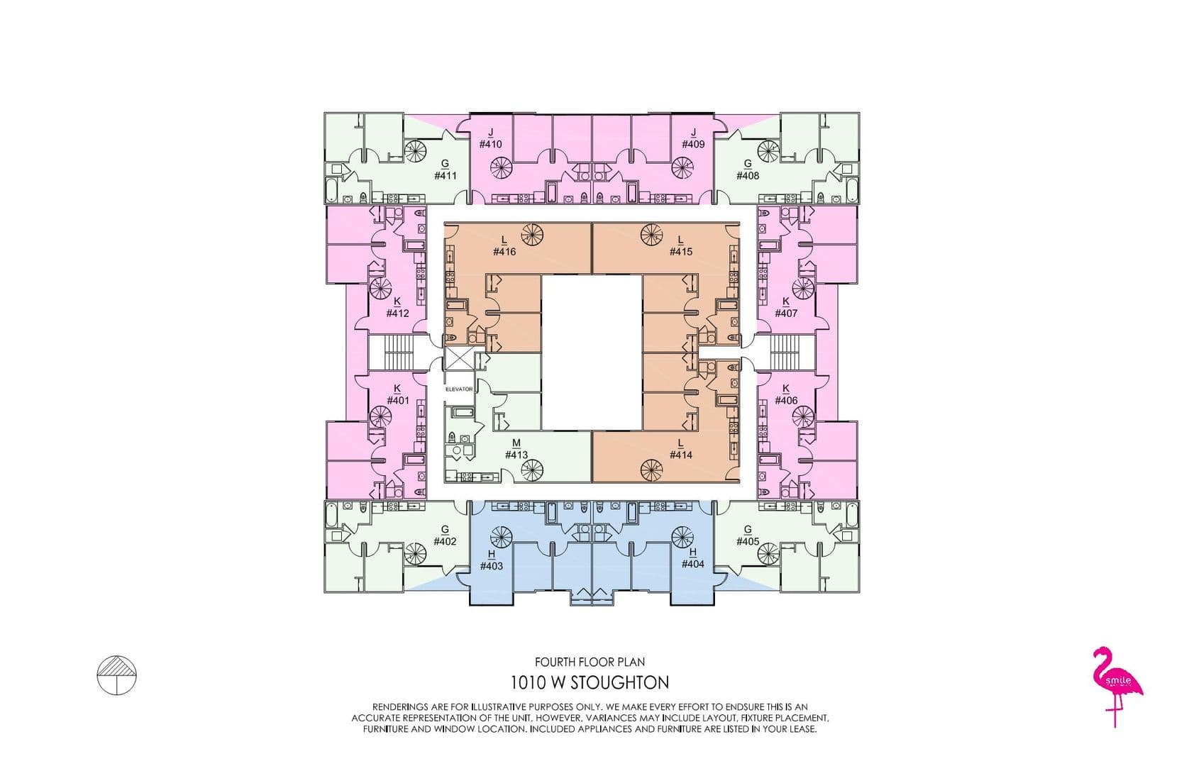 Urbana Apartment: 1010 W Stoughton