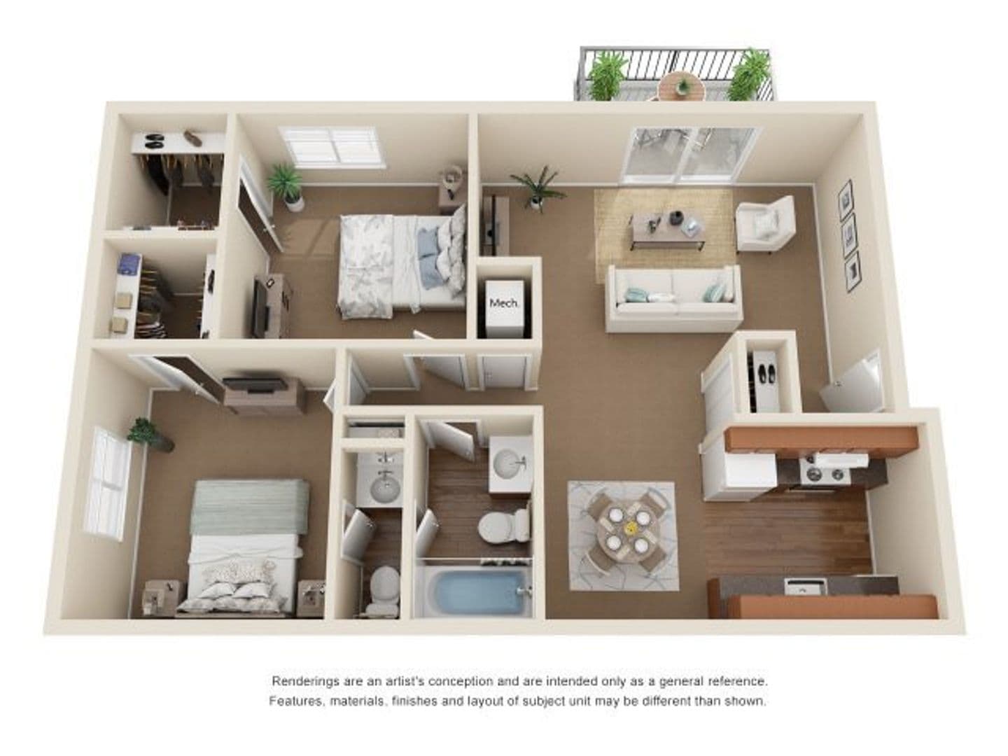 Peoria Apartment: 6516-6500 N University St