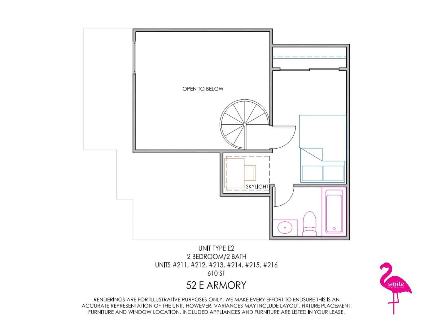 Champaign Apartment: 52 E Armory