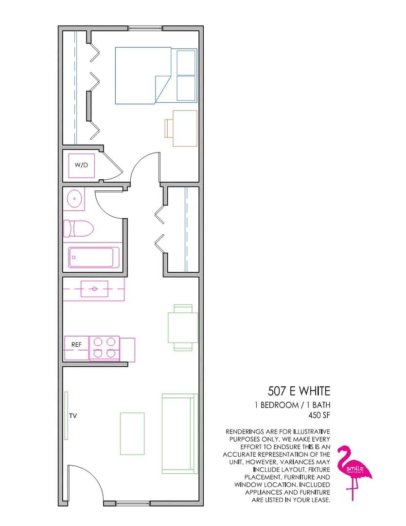 Champaign Apartment: 507 E White