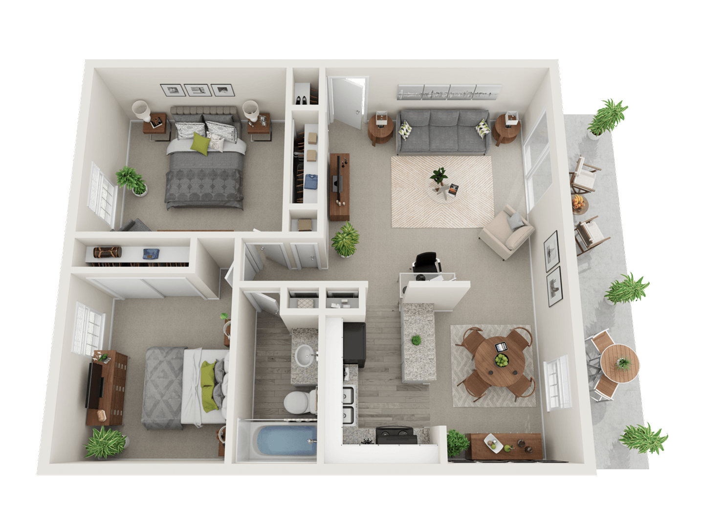 Speedway Apartment: 6010 W 25th Street
