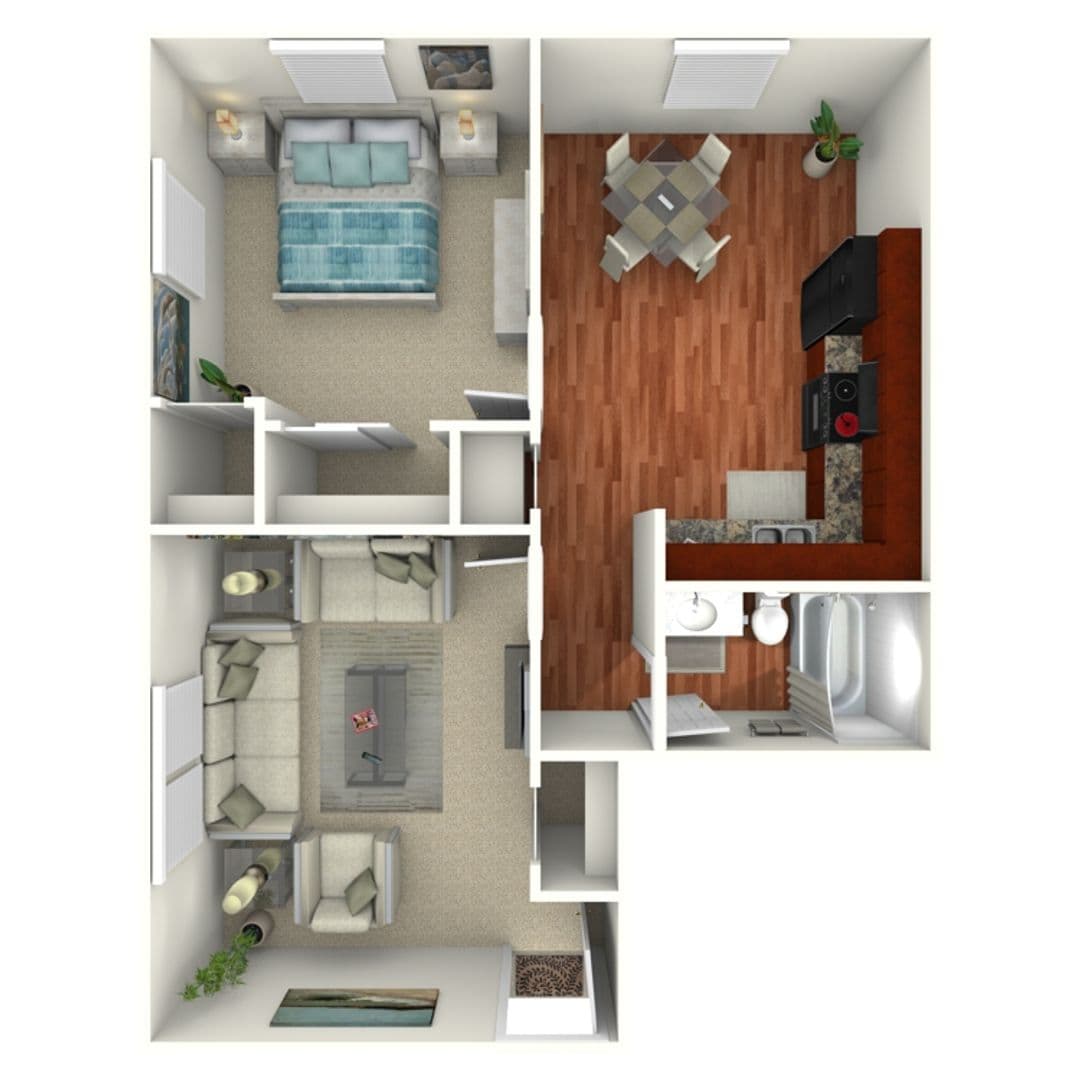 Indianapolis Apartment: 5838 W Mooresville Rd