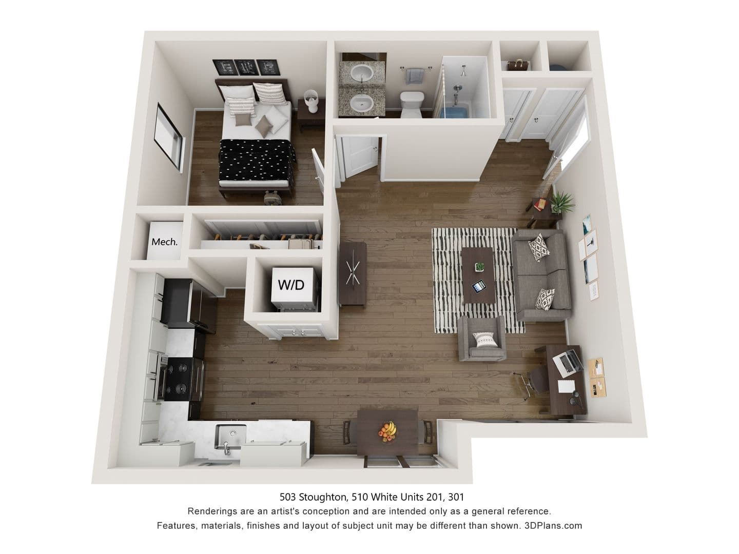 Champaign Apartment: 510 E. White Street