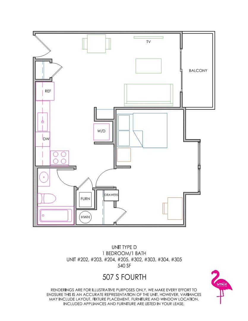 Champaign Apartment: 507 S Fourth