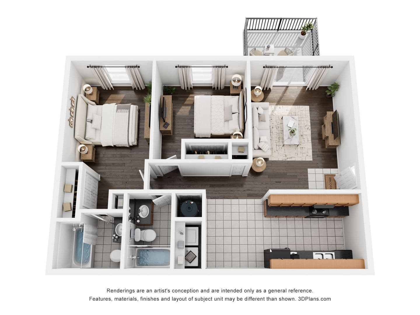 Crestwood Apartment: 7735 Independence Place