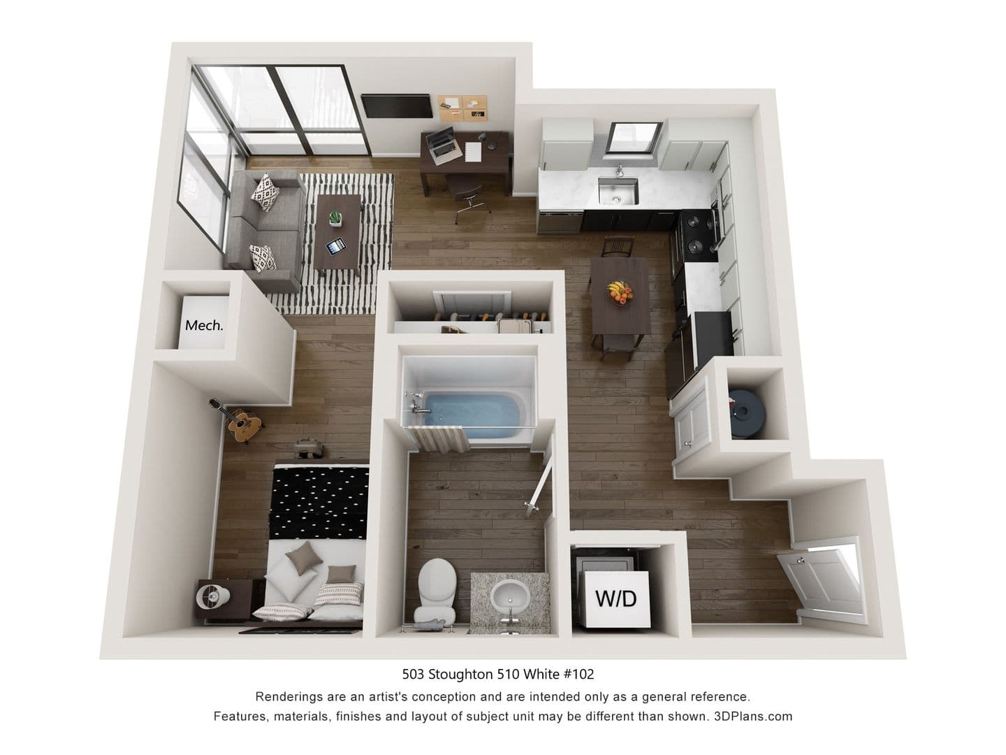 Champaign Apartment: 510 E. White Street
