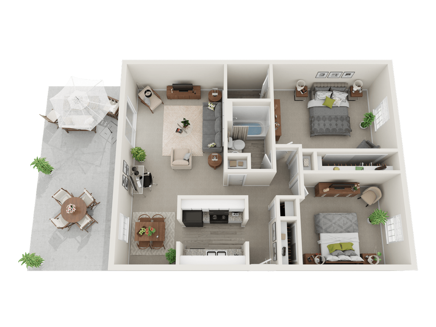 Speedway Apartment: 6010 W 25th Street
