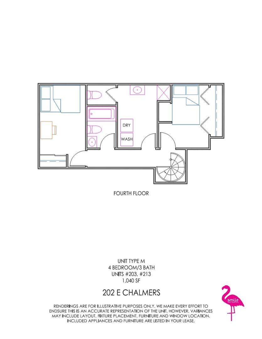 Champaign Apartment: 202 E Chalmers St