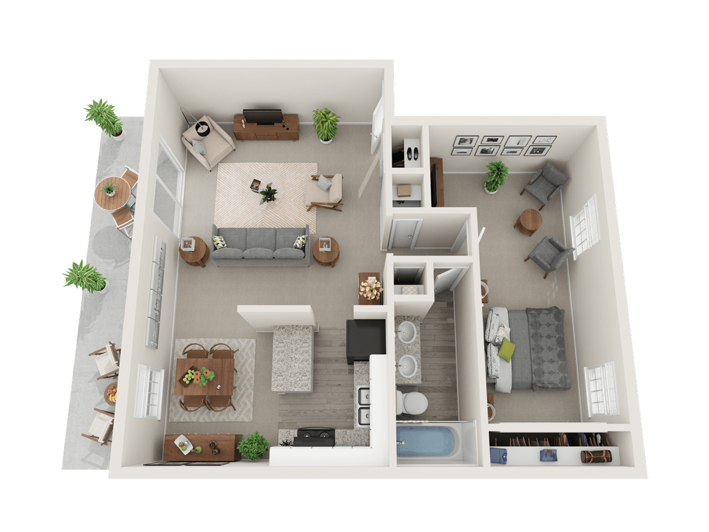 Speedway Apartment: 6010 W 25th Street