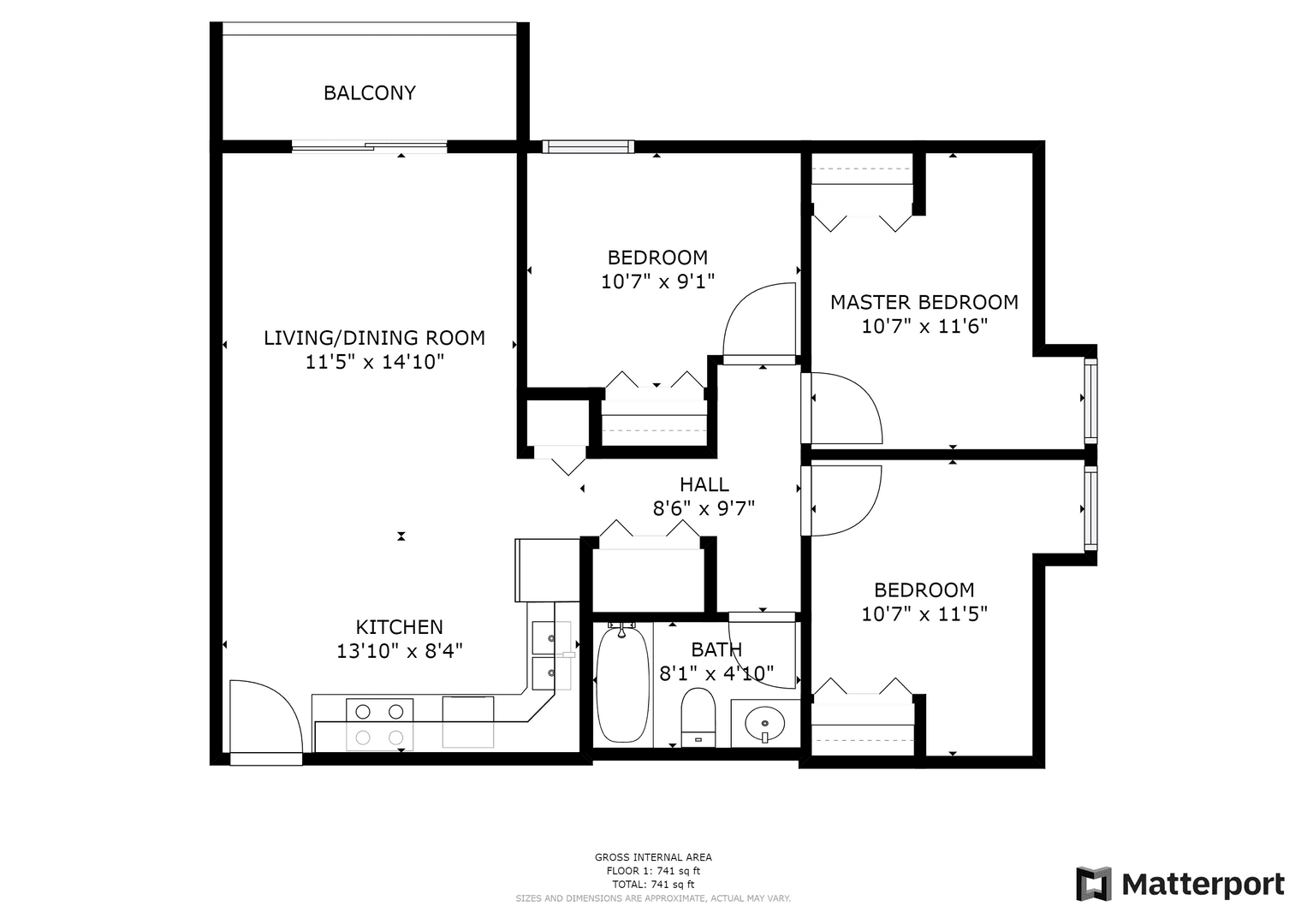 Urbana Apartment: 105 N Busey