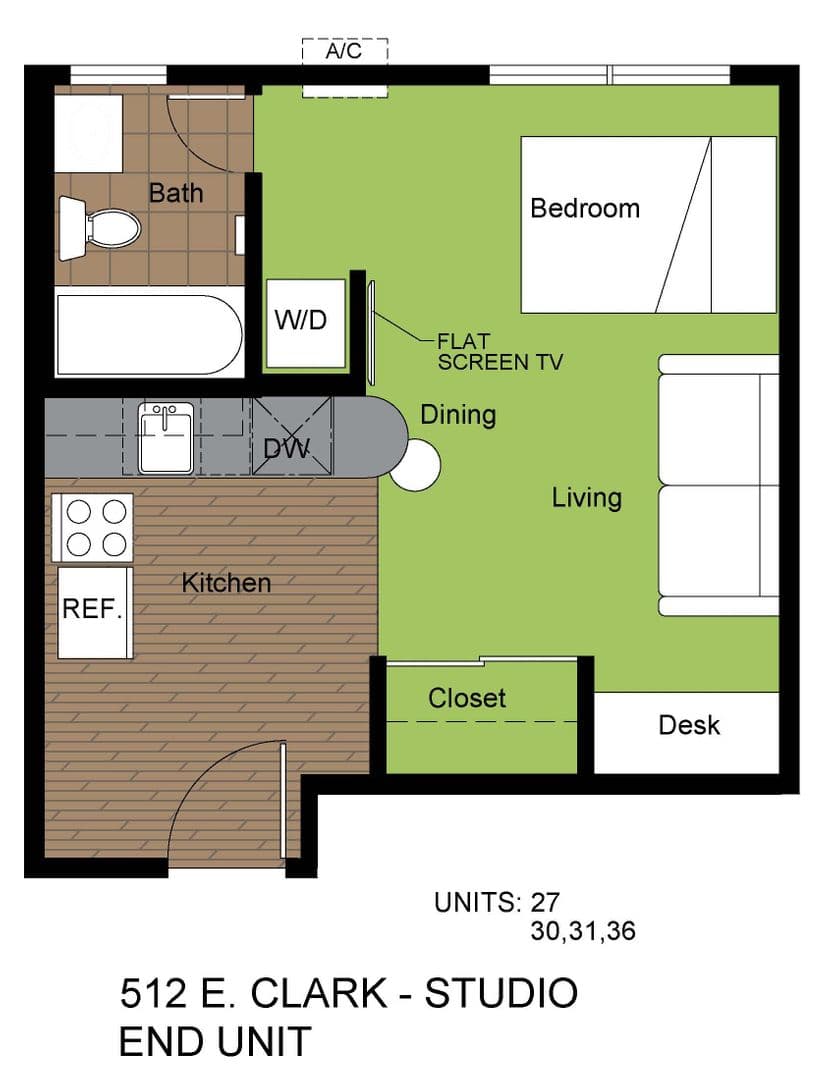 Champaign Apartment: 512 E Clark