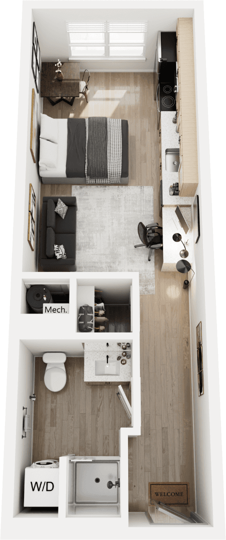 Champaign Apartment: 401 S Wright St