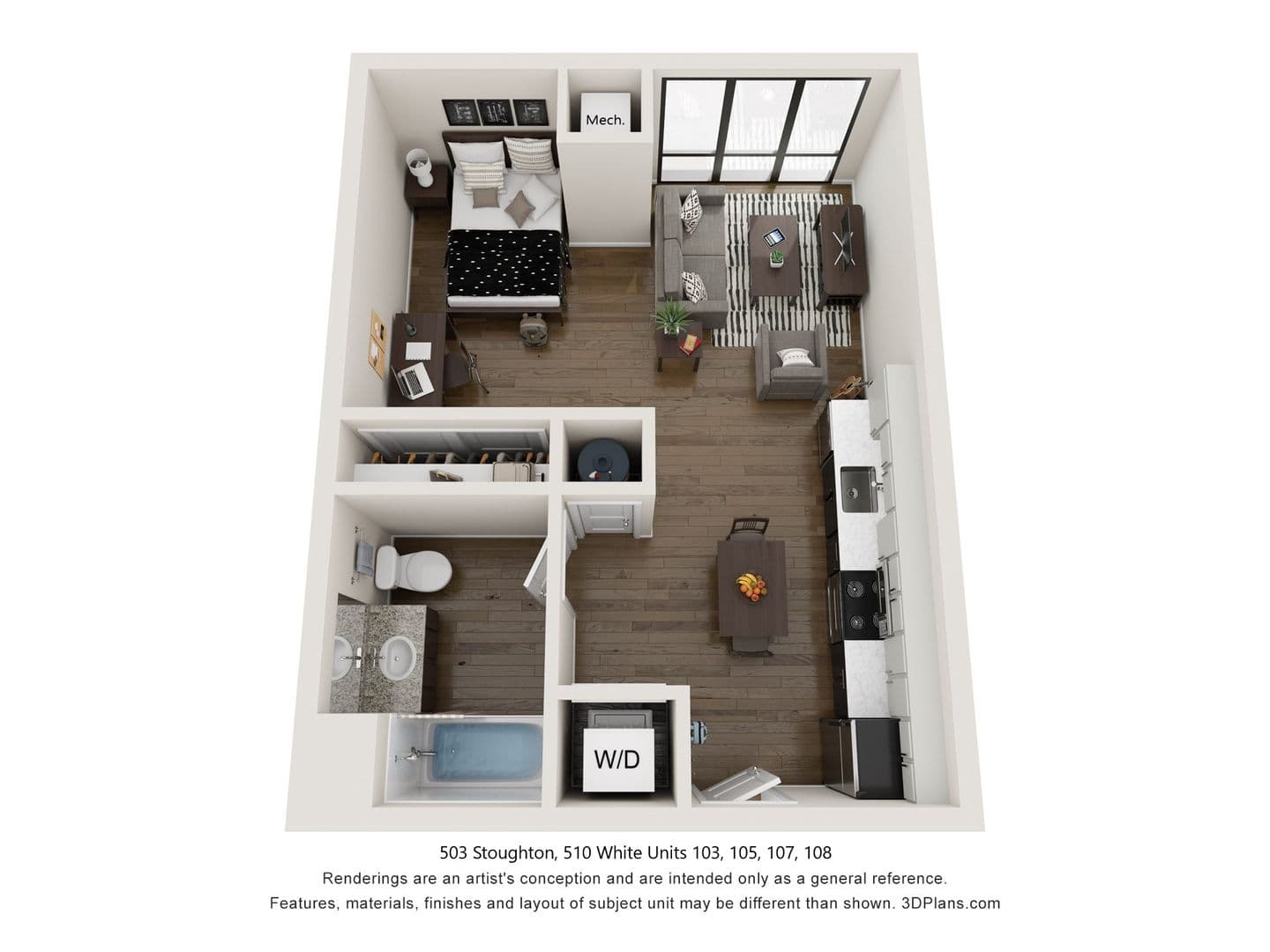 Champaign Apartment: 503 E Stoughton Street