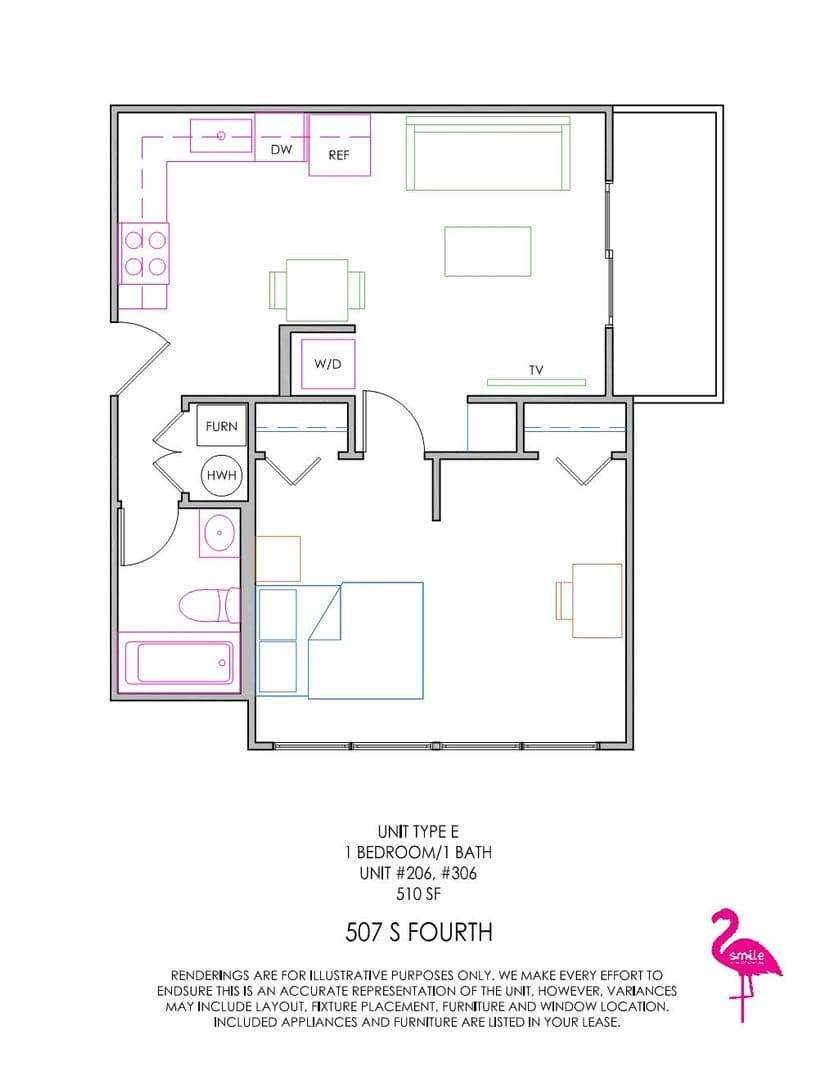 Champaign Apartment: 507 S Fourth