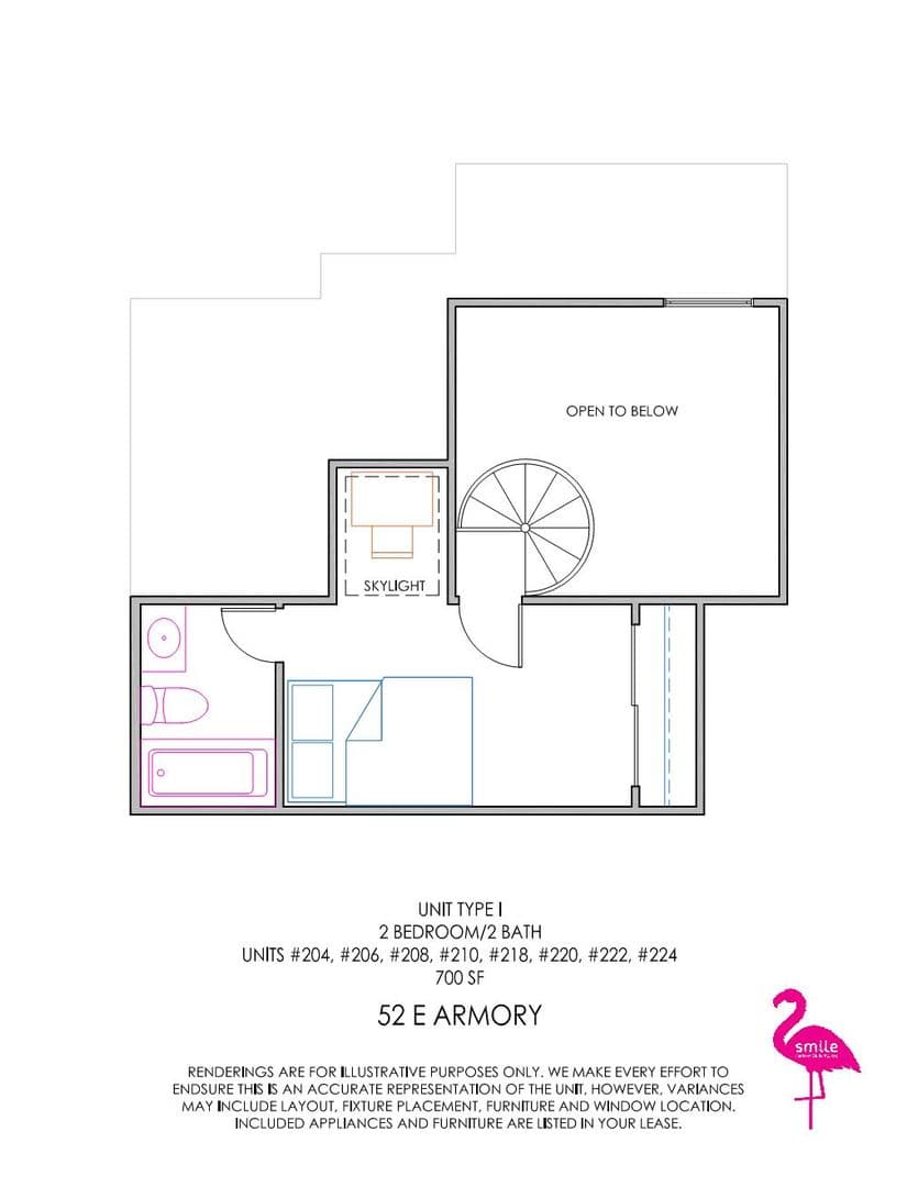 Champaign Apartment: 52 E Armory