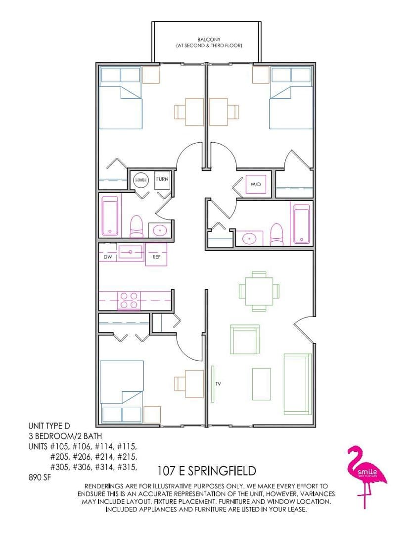 Champaign Apartment: 107 E Springfield Avenue