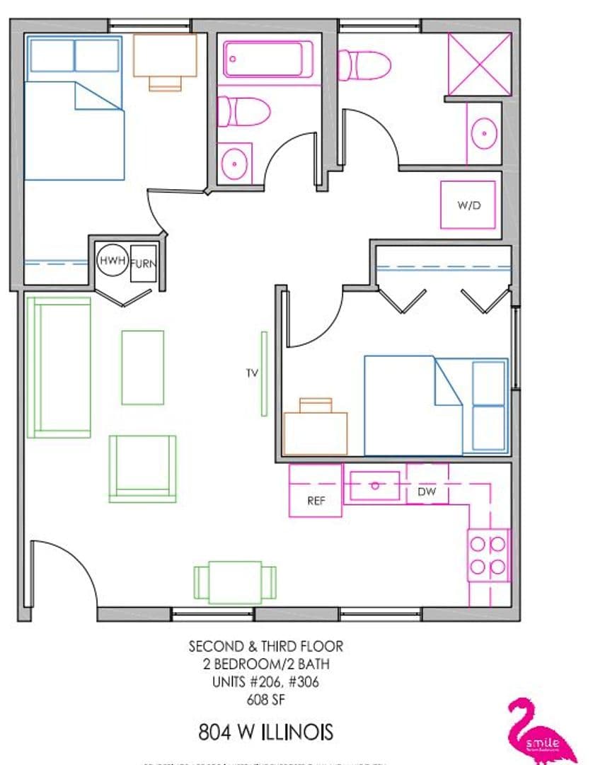Urbana Apartment: 804 W Illinois Street