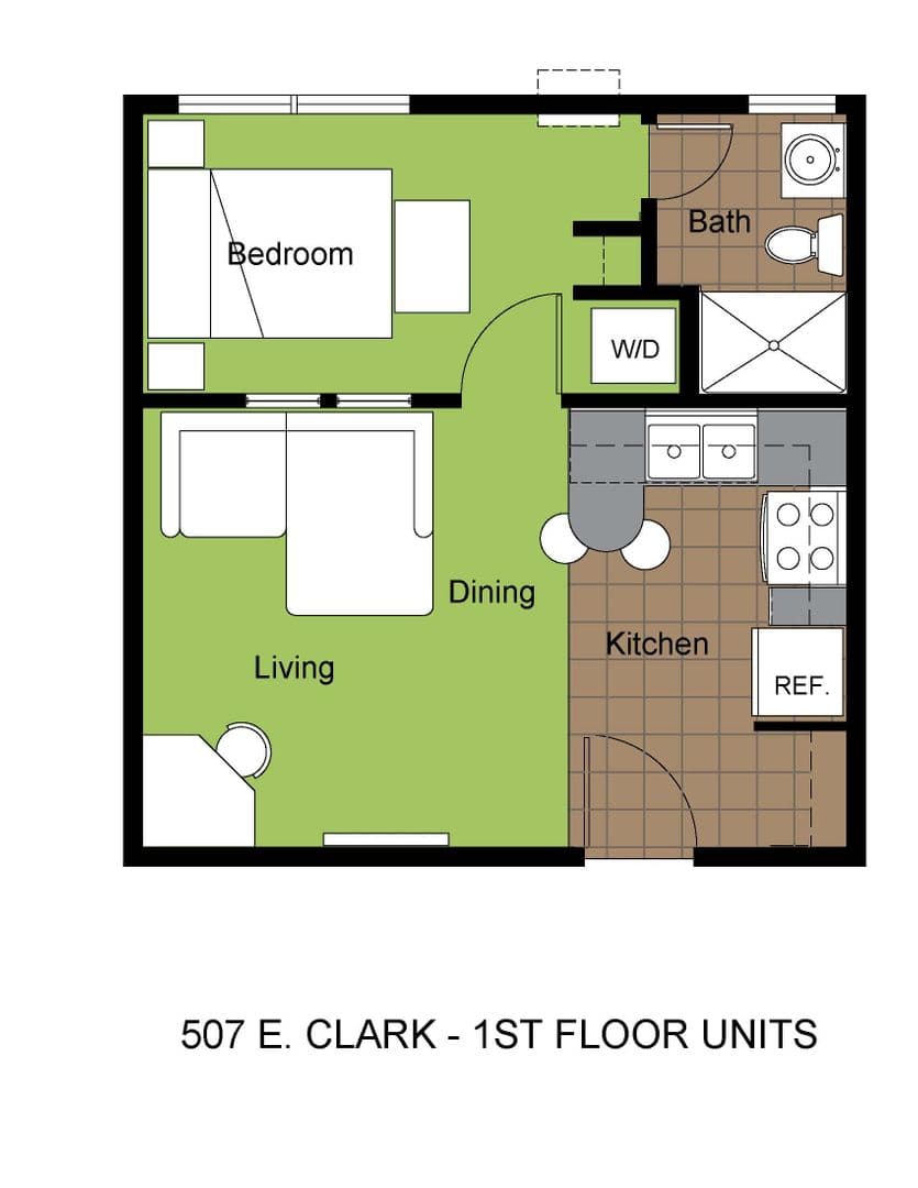Champaign Apartment: 507 E Clark