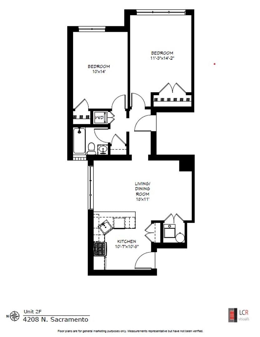 Chicago Apartment: 4206 N. Sacramento