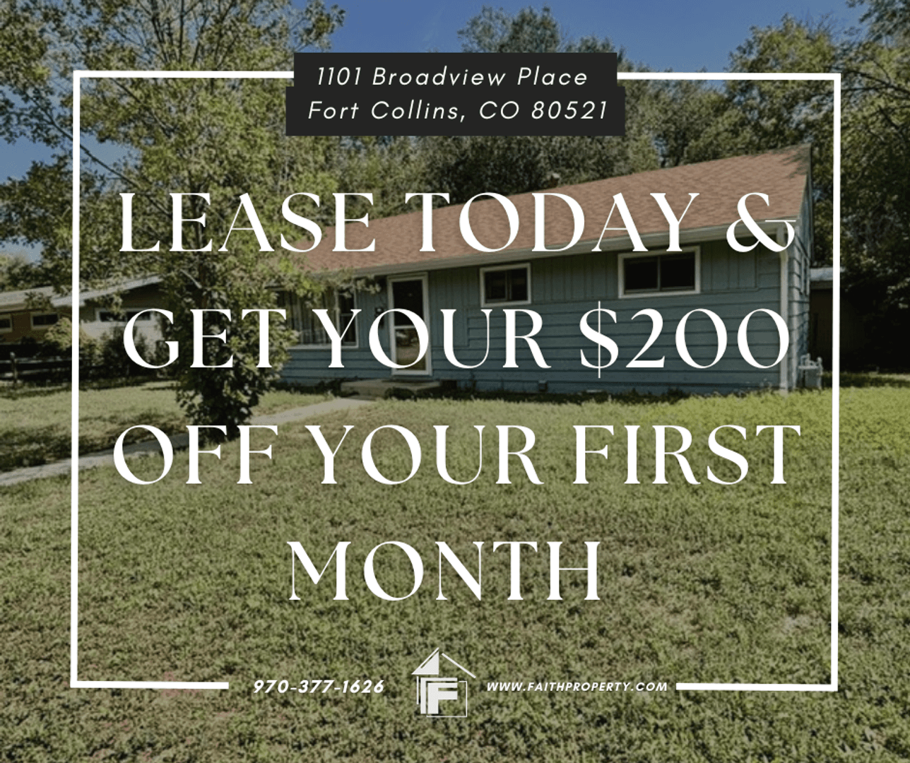 Fort Collins House: 1101 Broadview Pl.