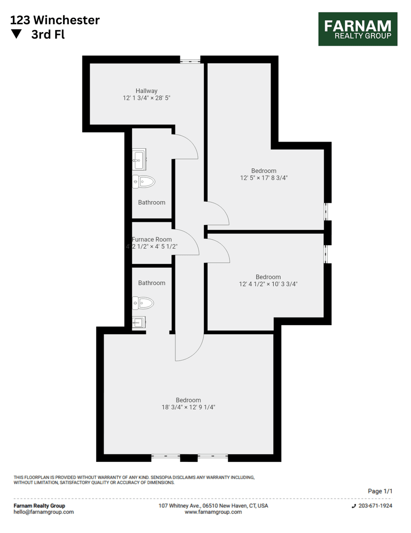 New Haven Apartment: 123 Winchester