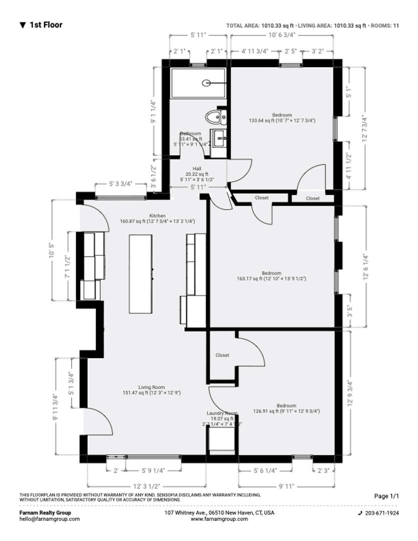 New Haven Apartment: 155 Foster Street