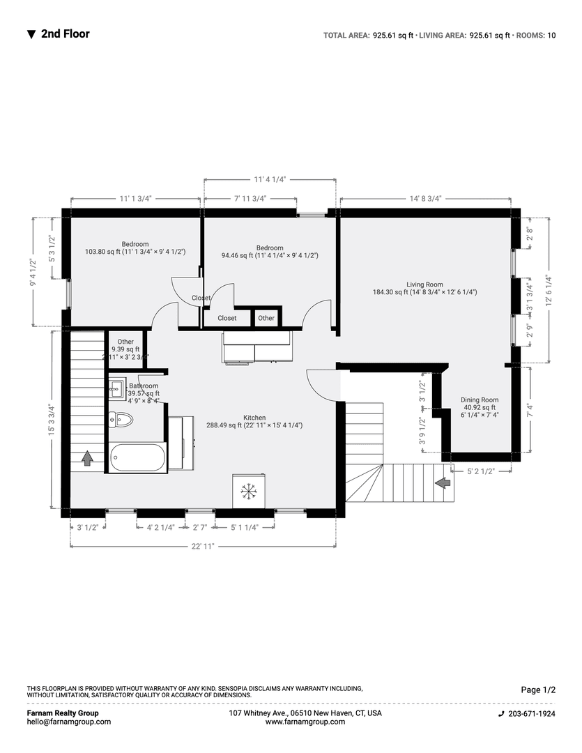 New Haven Apartment: 312 Davenport Ave