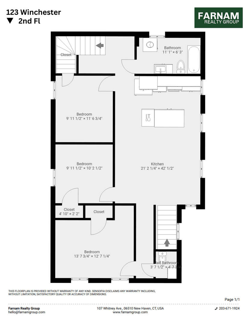 New Haven Apartment: 123 Winchester