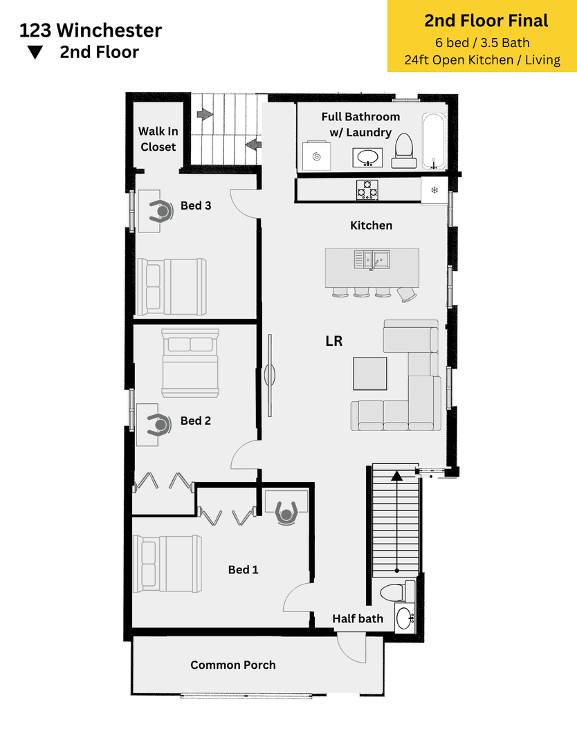 New Haven Apartment: 123 Winchester