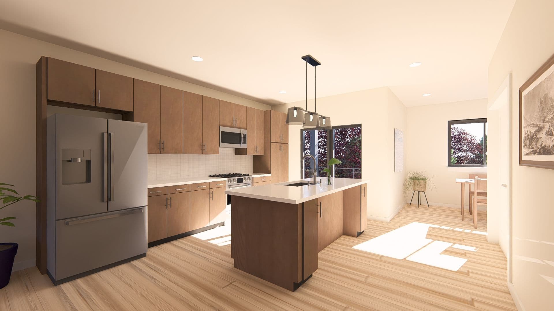 Easton Townhome: 410 Needwood Avenue