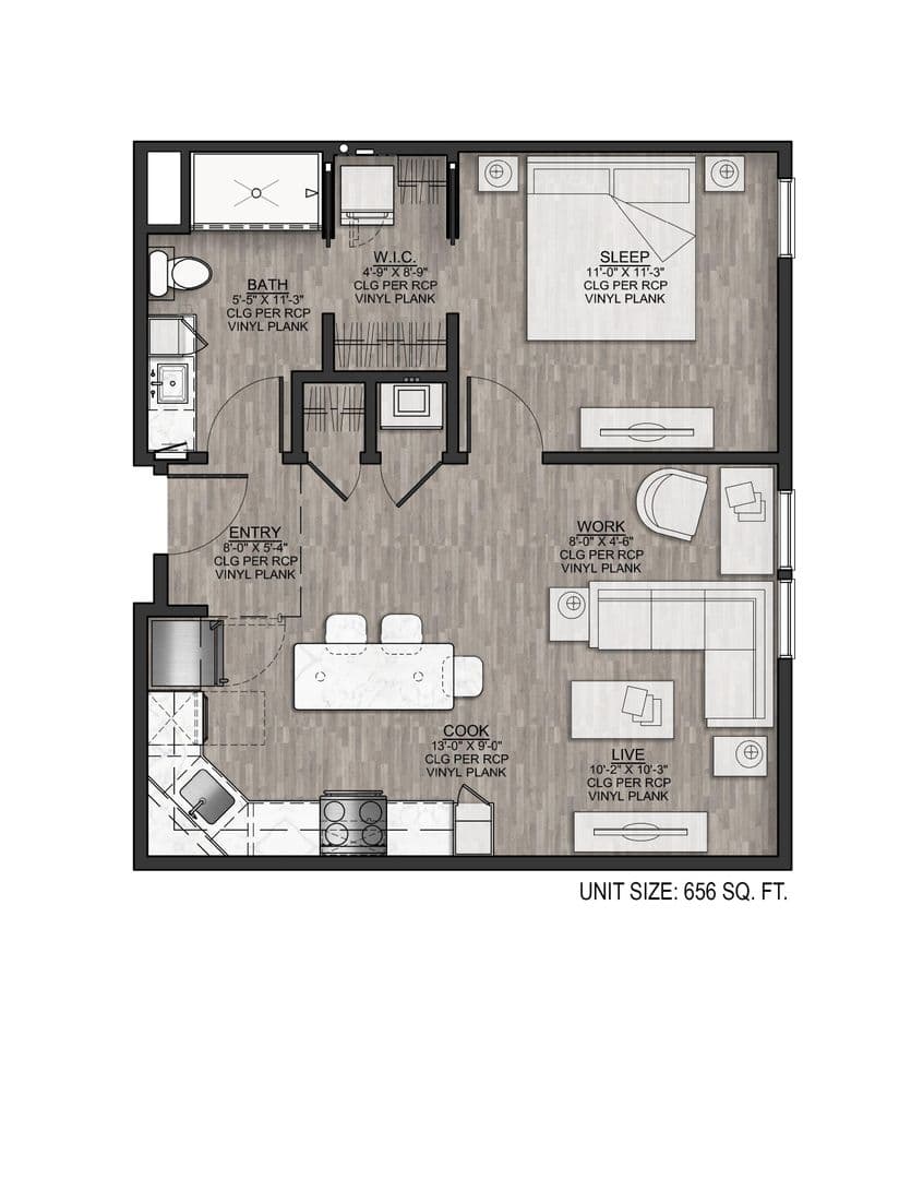 Wichita Apartment: 701 E. 2nd St. N.