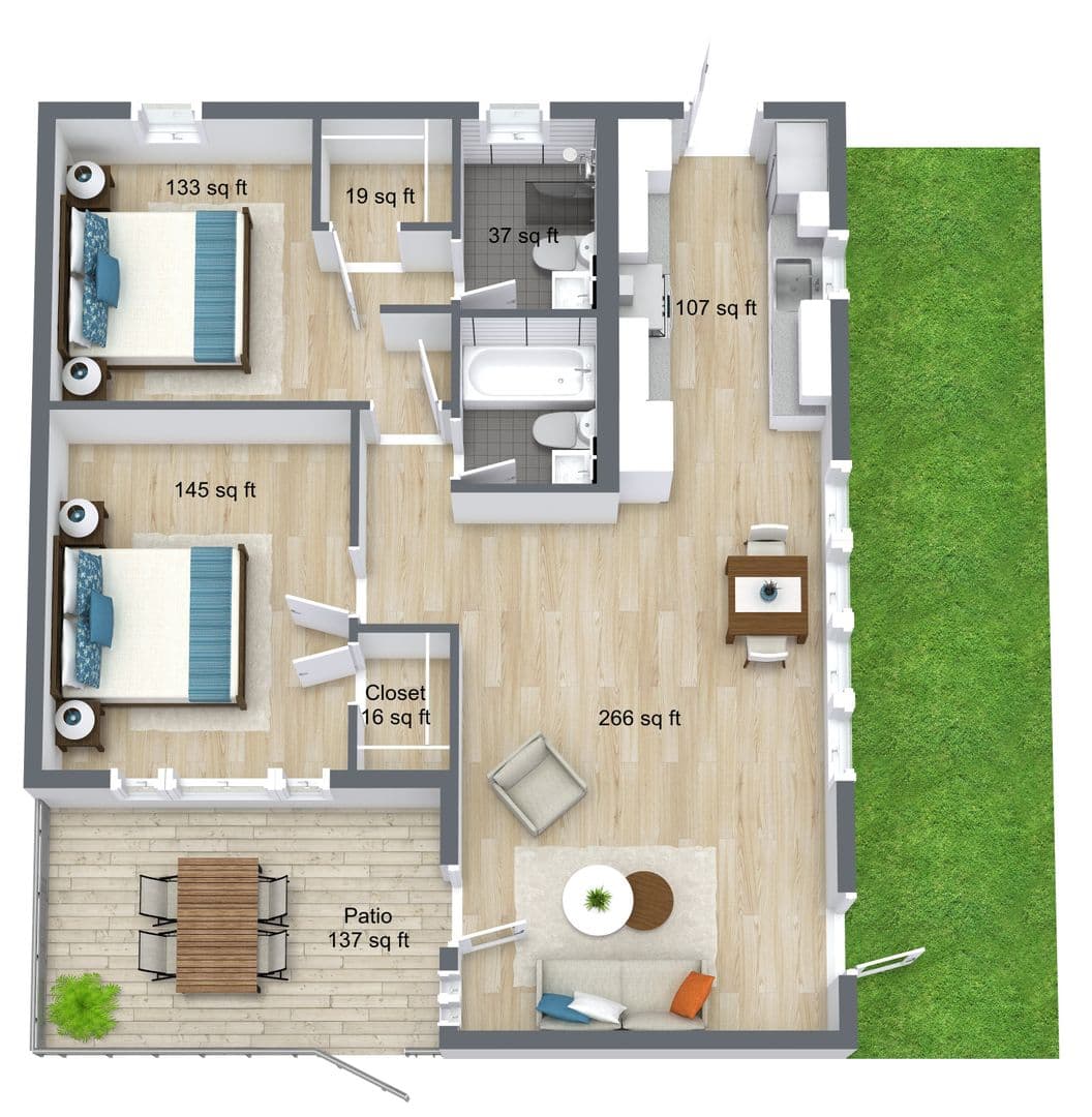 La Jolla Apartment: 6224-6240 Dowling Drive