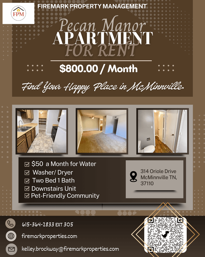 McMinnville Apartment: 314 Oriole Drive