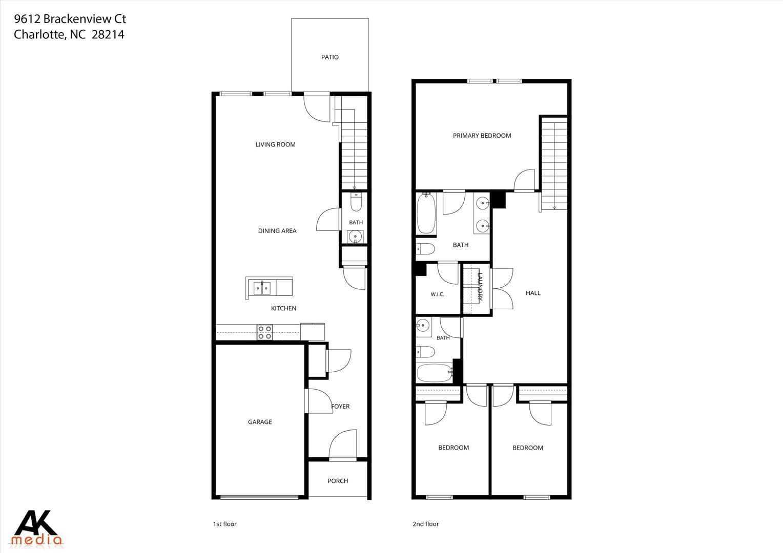 Charlotte Townhome: 9612 Brackenview Ct.