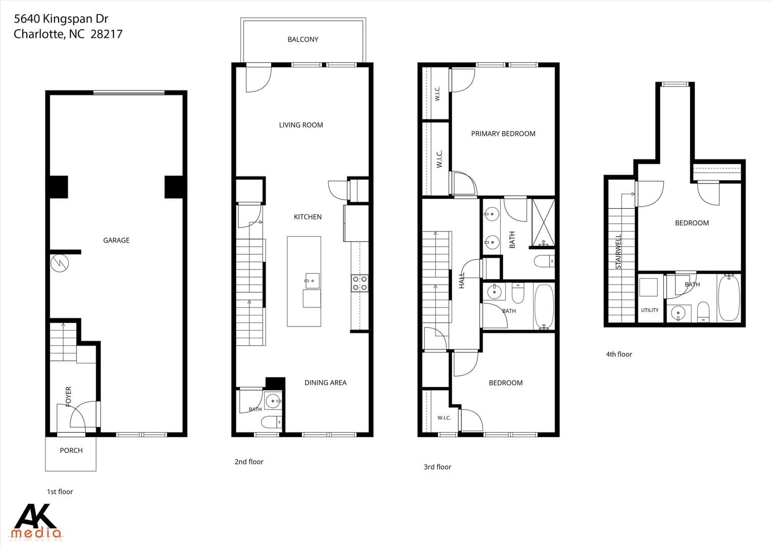 Charlotte Townhome: 5640 Kingspan Drive