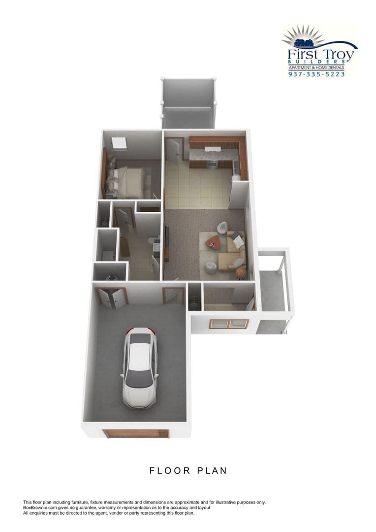 Troy Apartment: 2213 Morning Glory Drive